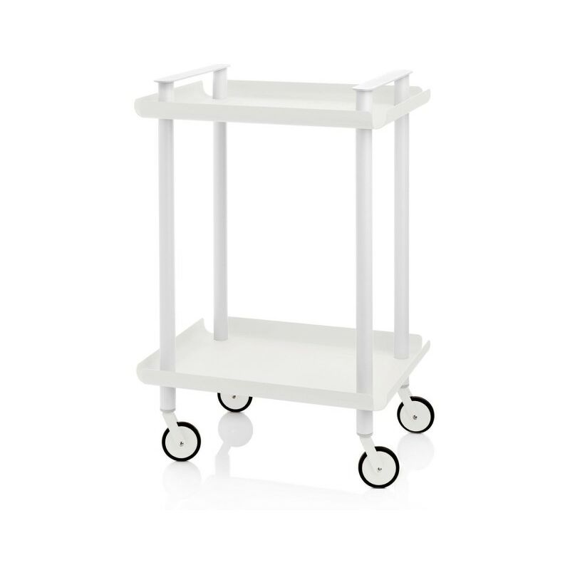Carrito auxiliar LEKY, armazón blanco, 2 estantes. Multifuncional, práctico y decorativo.,. Diseño y fabricación española. - Don Hierro
Carrito auxiliar LEKY, armazón blanco, 2 estantes. Multifuncional, práctico y decorativo.,. Diseño y fabricación española. - Don Hierro