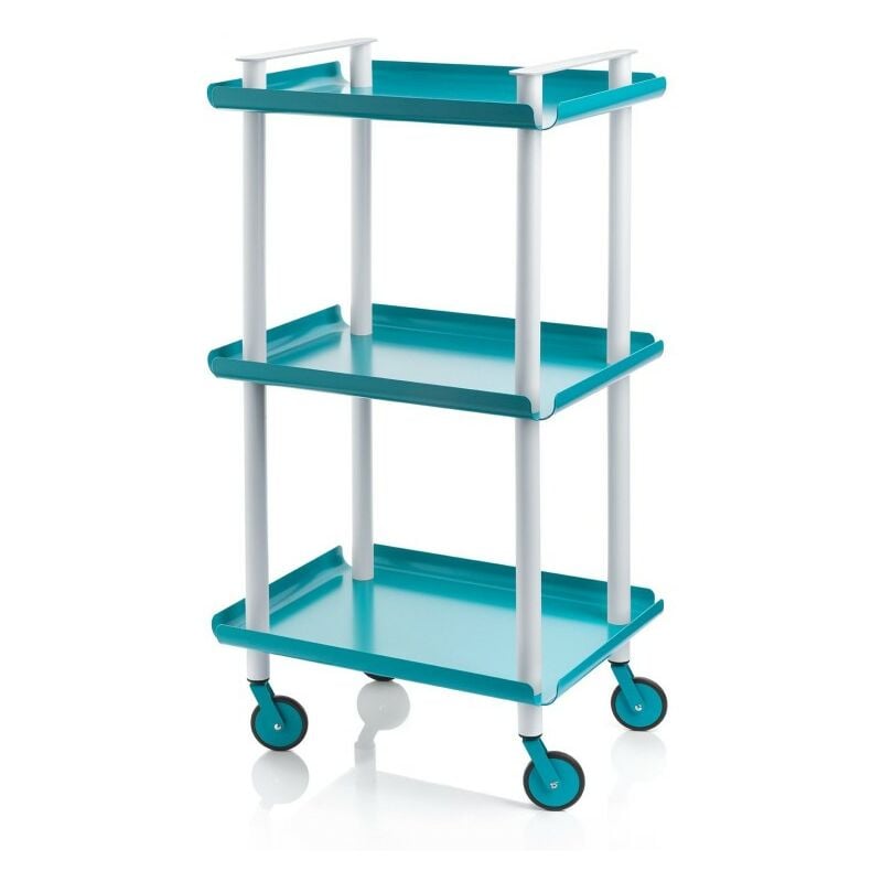 Carrito auxiliar LEKY, armazón gris, 3 estantes. Multifuncional, práctico y decorativo.,. Diseño y fabricación española. - Don Hierro
Carrito auxiliar LEKY, armazón gris, 3 estantes. Multifuncional, práctico y decorativo.,. Diseño y fabricación española. - Don Hierro