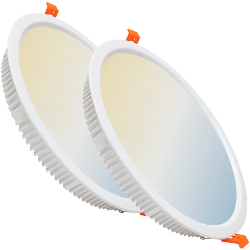 Downlight LED Circular 32W 2800LM Corte 205mm | Blanco Frío 6500K - Pack 2 Uds. - Blanco Frío 6500K
Downlight LED Circular 32W 2800LM Corte 205mm | Blanco Frío 6500K - Pack 2 Uds. - Blanco Frío 6500K