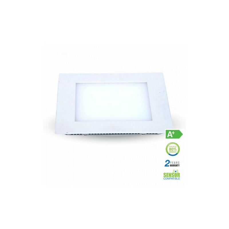 Downlight LED Extraplano cuadrado blanco 15W 120° High Lumen Temperatura de color - 3000K Blanco cálido
Downlight LED Extraplano cuadrado blanco 15W 120° High Lumen Temperatura de color - 3000K Blanco cálido