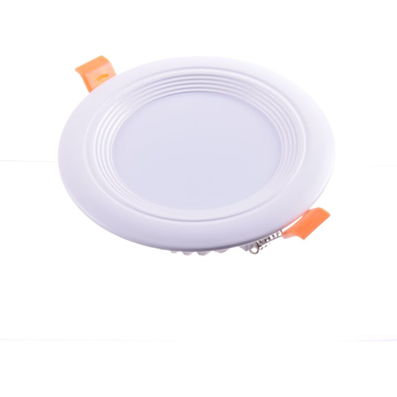 Downlight LED OCEANO redondo empotrar, 9W 810 lúmenes (= bombilla 70W) PF0,95, luz blanca calido 3000K para salón, cocina, tienda, negocio, oficina
Downlight LED OCEANO redondo empotrar, 9W 810 lúmenes (= bombilla 70W) PF0,95, luz blanca calido 3000K para salón, cocina, tienda, negocio, oficina