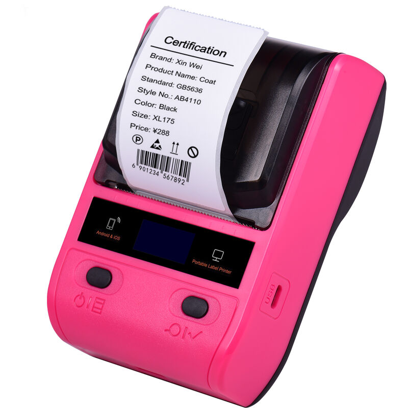 Happyshopping - DP23 Impresora termica portatil de 58 mm Impresora inalambrica de envio rapido para paquetes de envio Etiquetas de precio Etiquetas
Happyshopping - DP23 Impresora termica portatil de 58 mm Impresora inalambrica de envio rapido para paquetes de envio Etiquetas de precio Etiquetas