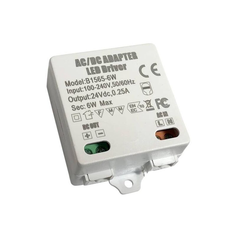 Barcelona Led - Driver o transformador de voltaje constante 24V DC 6W 0.25A 100-240V
Barcelona Led - Driver o transformador de voltaje constante 24V DC 6W 0.25A 100-240V