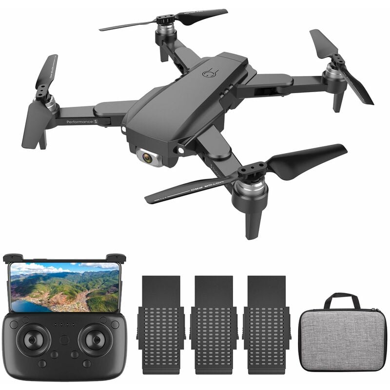 Drone RC con camara Camara 4K Drone sin escobillas Camara dual 5G WiFi FPV GPS Posicionamiento de flujo optico Gesto Foto Video Punto de interes
Drone RC con camara Camara 4K Drone sin escobillas Camara dual 5G WiFi FPV GPS Posicionamiento de flujo optico Gesto Foto Video Punto de interes