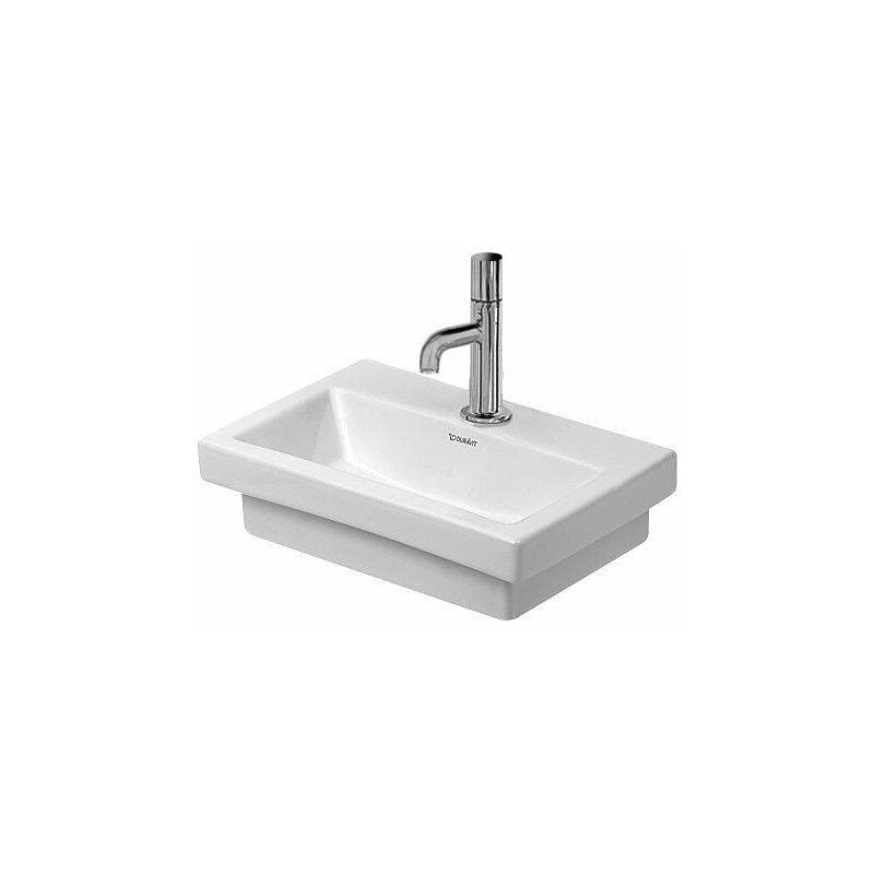 2ND FLOOR lavabo sin rebosadero con plataforma para grifería 400x300mm geschl 1 orificio para grifería blanco - Duravit
2ND FLOOR lavabo sin rebosadero con plataforma para grifería 400x300mm geschl 1 orificio para grifería blanco - Duravit
