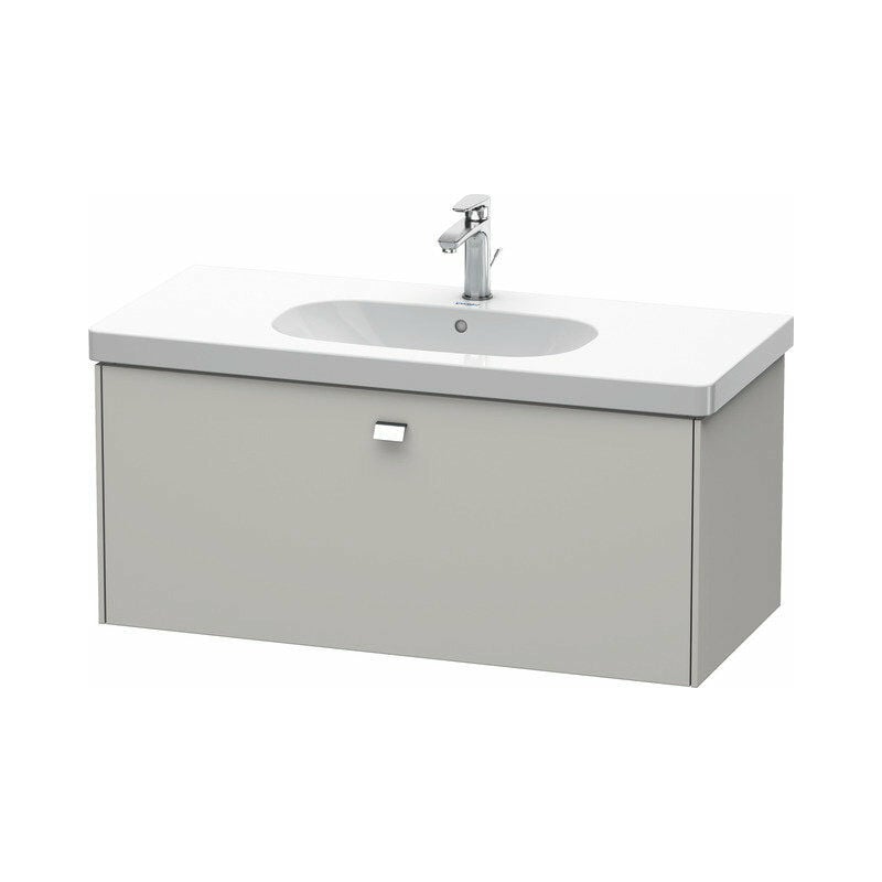 Duravit Brioso Neceser de pared 102,0 x 46,9 cm, 1 cajón, para lavabo D-Código 034210, Color (frente/cuerpo): Gris hormigón Decoración mate, mango
Duravit Brioso Neceser de pared 102,0 x 46,9 cm, 1 cajón, para lavabo D-Código 034210, Color (frente/cuerpo): Gris hormigón Decoración mate, mango