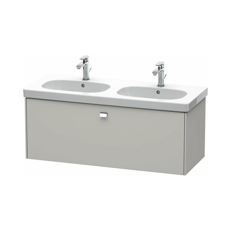 Duravit Brioso Neceser de pared 117,0 x 46,9 cm, 1 cajón, para lavabo D-Código 034812, Color (frente/cuerpo): Gris hormigón Decoración mate, mango
Duravit Brioso Neceser de pared 117,0 x 46,9 cm, 1 cajón, para lavabo D-Código 034812, Color (frente/cuerpo): Gris hormigón Decoración mate, mango