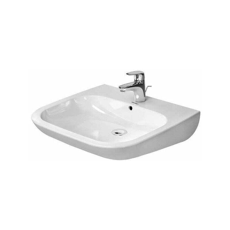 Duravit D-CODE VITAL lavabo con plataforma para grifo rebosadero 600x550mm 1 orificio para grifería blanco
Duravit D-CODE VITAL lavabo con plataforma para grifo rebosadero 600x550mm 1 orificio para grifería blanco