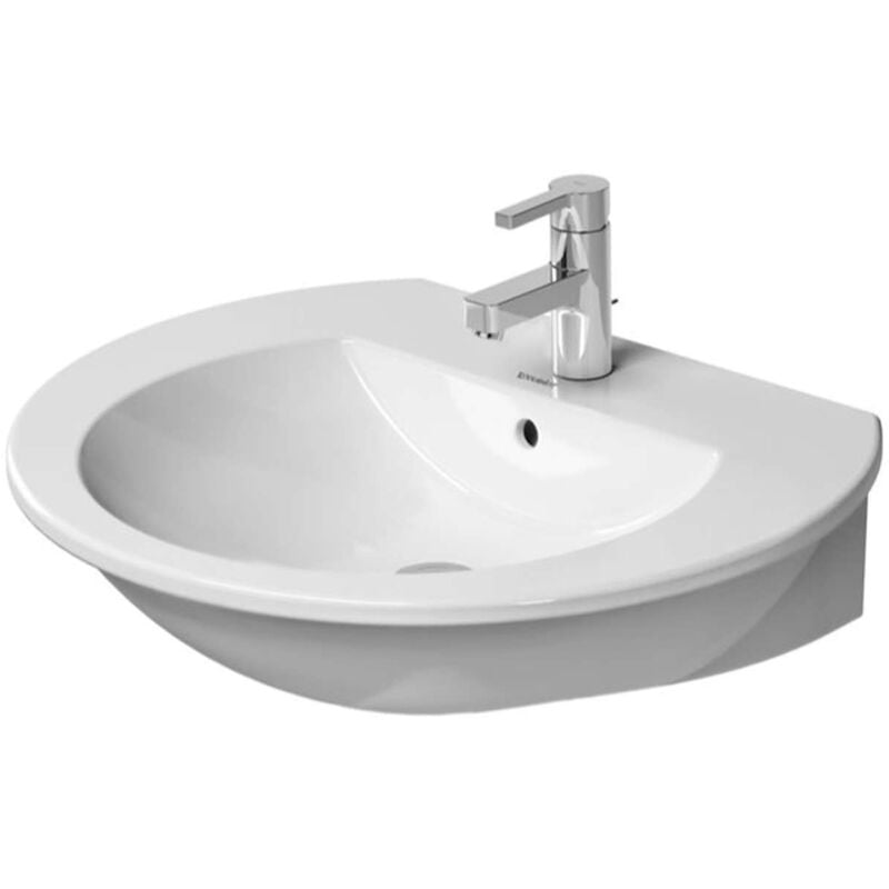 lavabo DARLING NEW con plato rebosadero 1 orificio para grifería 650x550mm blanco - Duravit
lavabo DARLING NEW con plato rebosadero 1 orificio para grifería 650x550mm blanco - Duravit