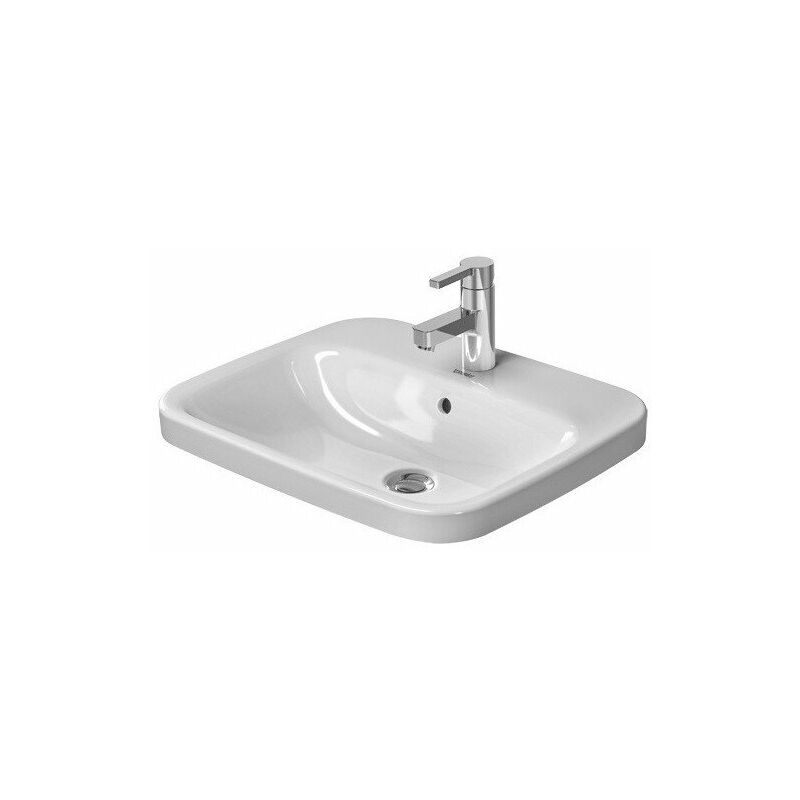 DURASTYLE lavabo empotrado con plataforma para grifo rebosadero 560x455mm 1 orificio para grifería blanco - Duravit
DURASTYLE lavabo empotrado con plataforma para grifo rebosadero 560x455mm 1 orificio para grifería blanco - Duravit