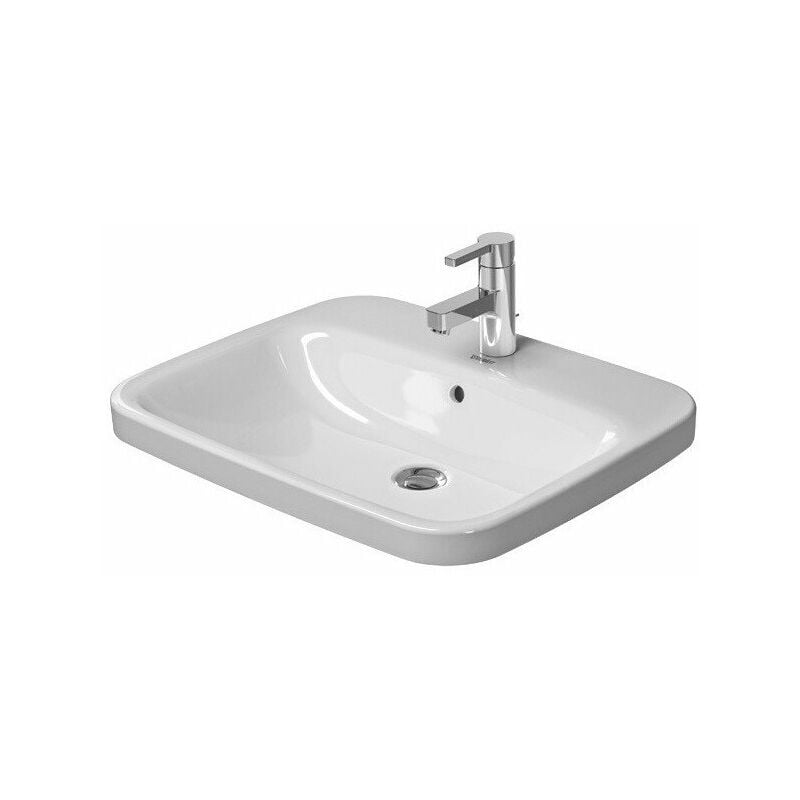 DURASTYLE lavabo empotrado con plataforma para grifo rebosadero 615x495mm 1 orificio para grifería blanco - Duravit
DURASTYLE lavabo empotrado con plataforma para grifo rebosadero 615x495mm 1 orificio para grifería blanco - Duravit