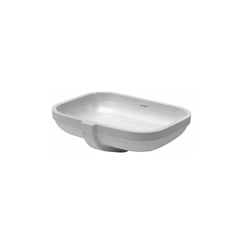 HAPPY D. lavabo empotrado con rebosadero sin orificio para grifería B 480x345mm sin orificio para grifería blanco - Duravit
HAPPY D. lavabo empotrado con rebosadero sin orificio para grifería B 480x345mm sin orificio para grifería blanco - Duravit