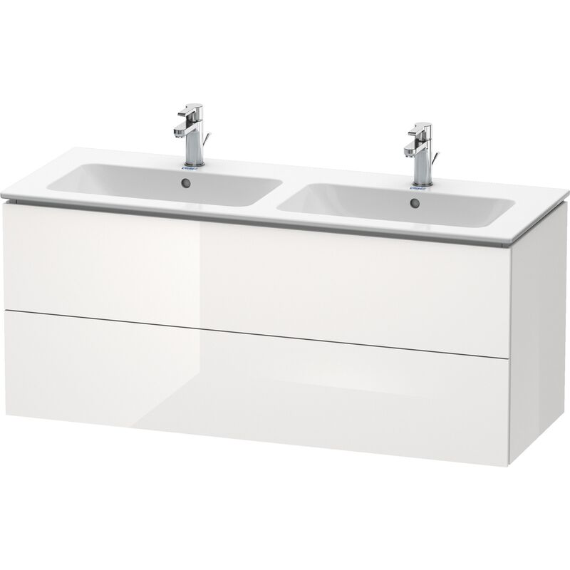 Duravit L-Cube Mueble de pared, 2 cajones, ancho: 1290mm, para Me by Starck 233613, color: Laca blanca de alto brillo - LC625808585
Duravit L-Cube Mueble de pared, 2 cajones, ancho: 1290mm, para Me by Starck 233613, color: Laca blanca de alto brillo - LC625808585