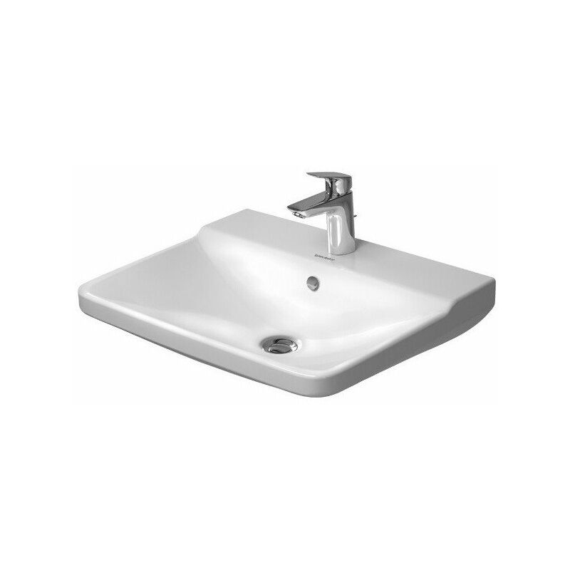 P3 Comforts lavabo con plataforma para grifo rebosadero 600x470mm 1 orificio para grifería blanco - Duravit
P3 Comforts lavabo con plataforma para grifo rebosadero 600x470mm 1 orificio para grifería blanco - Duravit