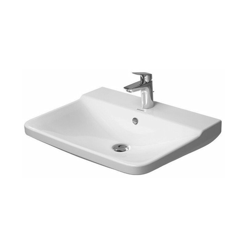 P3 Comforts lavabo con rebosadero sobre grifería 65x50cm 3 orificios para grifería blanco - Duravit
P3 Comforts lavabo con rebosadero sobre grifería 65x50cm 3 orificios para grifería blanco - Duravit
