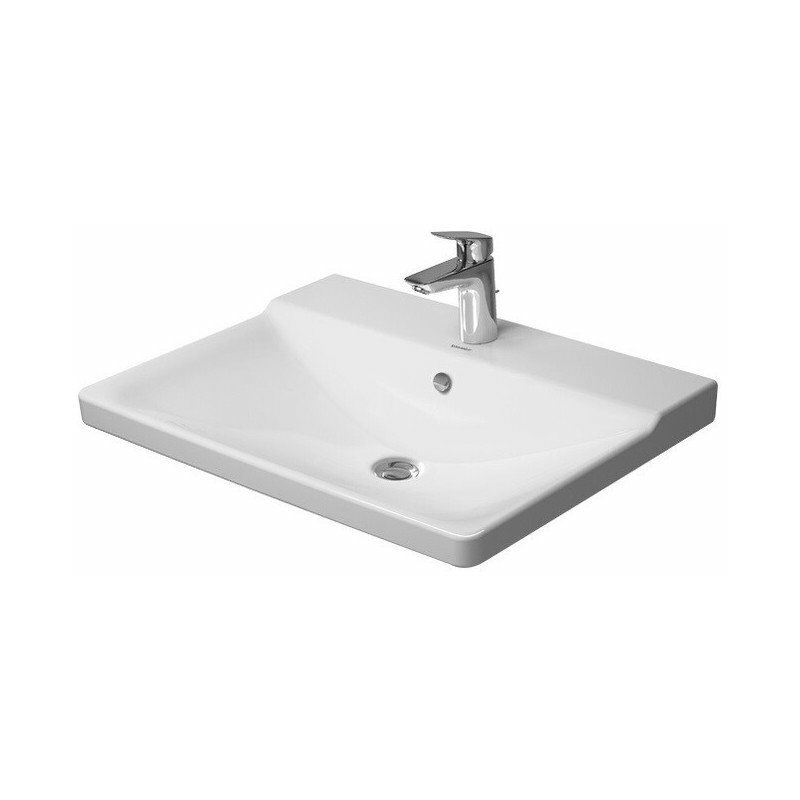 P3 Comforts mueble lavabo con rebosadero de grifería 650x500 mm sin orificio para grifería blanco - Duravit
P3 Comforts mueble lavabo con rebosadero de grifería 650x500 mm sin orificio para grifería blanco - Duravit