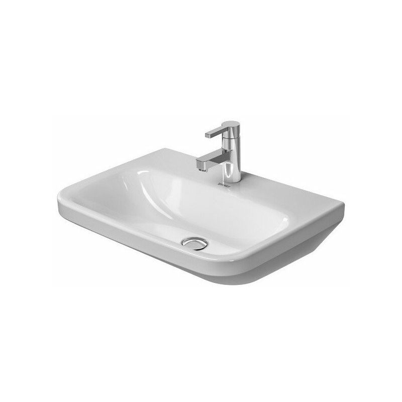 DURASTYLE MED lavabo sin rebosadero con plataforma para grifería 600x440mm 1 orificio para grifería blanco - Duravit
DURASTYLE MED lavabo sin rebosadero con plataforma para grifería 600x440mm 1 orificio para grifería blanco - Duravit