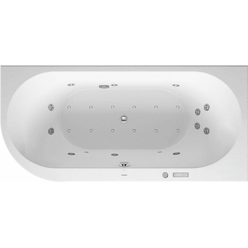 Duravit Whirlpool Darling New 1900x900mm, esquina derecha, con tapa acrílica, marco, 2 inclinaciones traseras, desagüe y rebosadero, Combi E
Duravit Whirlpool Darling New 1900x900mm, esquina derecha, con tapa acrílica, marco, 2 inclinaciones traseras, desagüe y rebosadero, Combi E