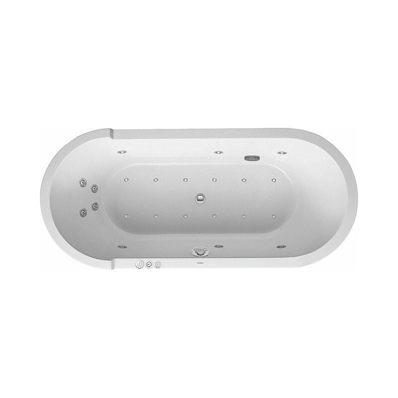 Duravit Whirlpool Oval Starck 1800x800mm independiente Combisystem P - 760010000CP1000
Duravit Whirlpool Oval Starck 1800x800mm independiente Combisystem P - 760010000CP1000