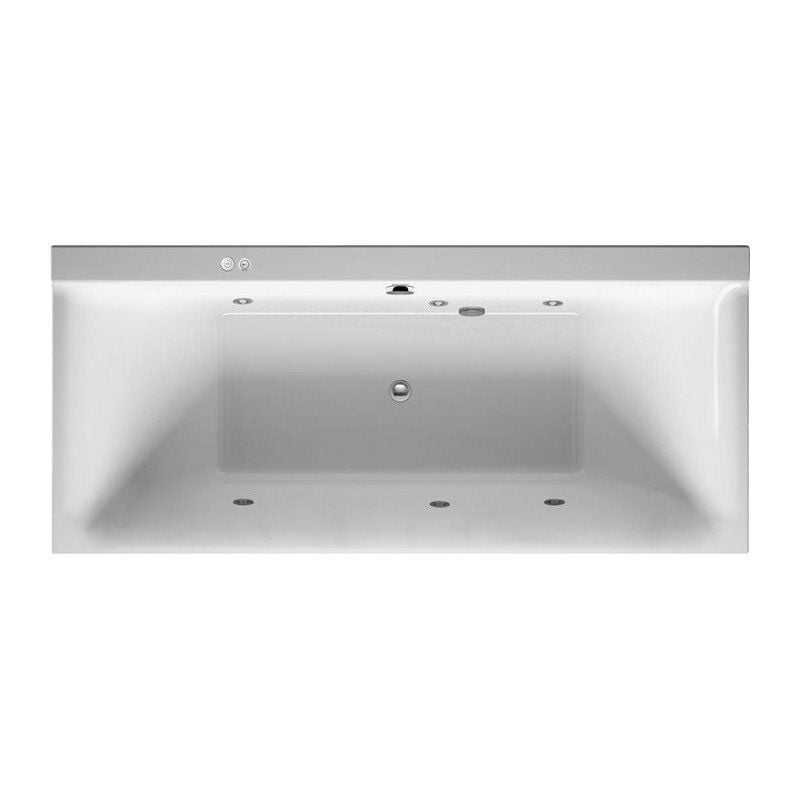 Duravit - Bañera Bañera de hidromasaje rectangular P3 Comforts 186 l 180x80 blanco, 2 limas Jet-Syst
Duravit - Bañera Bañera de hidromasaje rectangular P3 Comforts 186 l 180x80 blanco, 2 limas Jet-Syst
