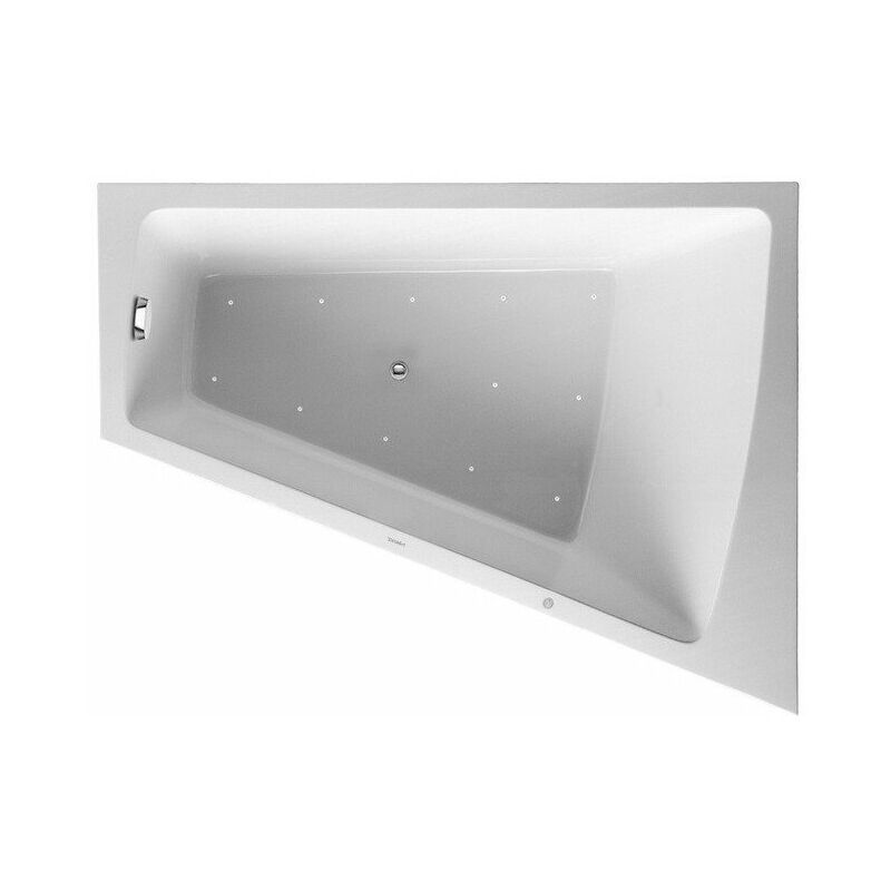 Duravit PAIOVA bañera de hidromasaje 295 l 180x140 blanco 1 respaldo inclinado a la derecha Air-Syst
Duravit PAIOVA bañera de hidromasaje 295 l 180x140 blanco 1 respaldo inclinado a la derecha Air-Syst