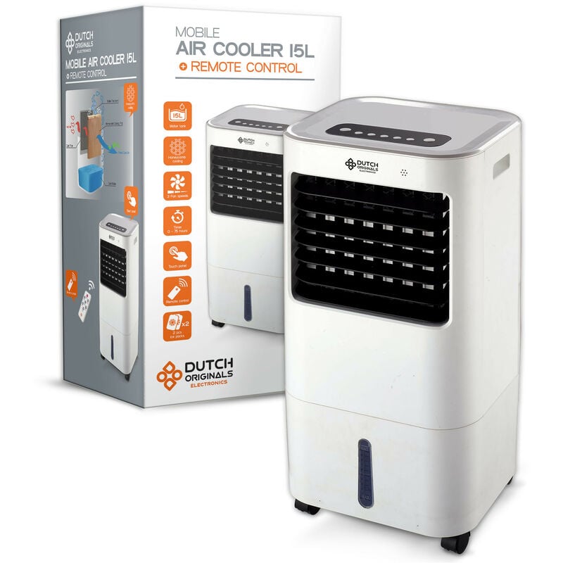 Climatizador evaporativo con mando a distancia, Enfriador de aire, Ventilador humidificador móvil 3 en 1, Pantalla táctil, Timer 7.5 h, 2 cajas
Climatizador evaporativo con mando a distancia, Enfriador de aire, Ventilador humidificador móvil 3 en 1, Pantalla táctil, Timer 7.5 h, 2 cajas