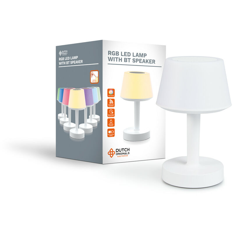 Lámpara escritorio LED, Lámpara de mesa con Bluetooth, Lámpara de cabecera multicolor, Lámpara altavoces 7 colores, 20,5x12,5x12,5 cm - Dutch
Lámpara escritorio LED, Lámpara de mesa con Bluetooth, Lámpara de cabecera multicolor, Lámpara altavoces 7 colores, 20,5x12,5x12,5 cm - Dutch