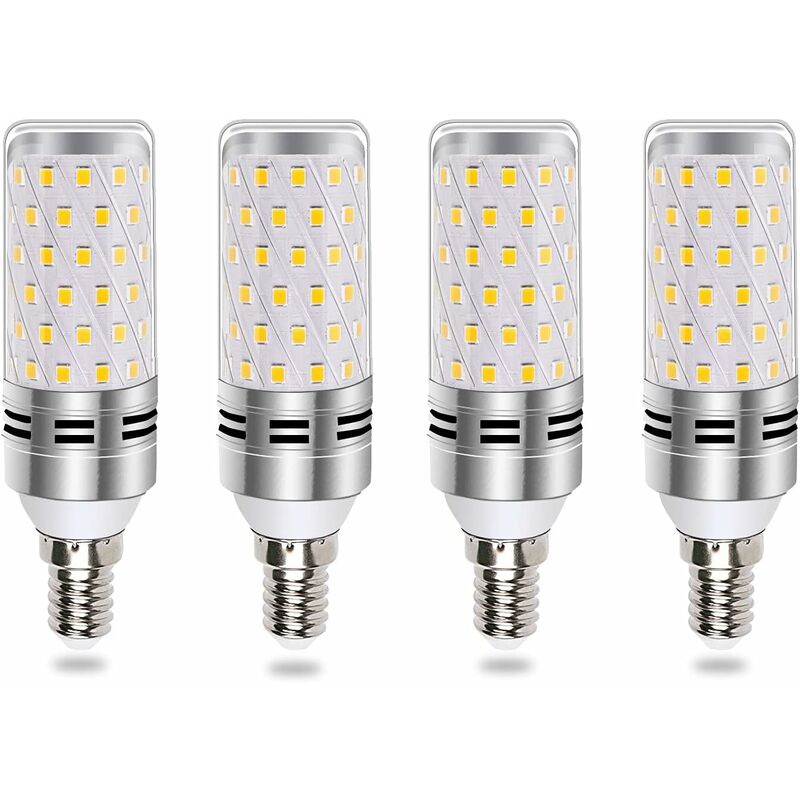 Abcrital - E14 Bombilla LED 16W Blanco frío 6000K, Equivalente halógeno E14 100W 120W, 1600LM, Luz 360 °, CA 175-265V, E14 Bombilla LED tipo vela
Abcrital - E14 Bombilla LED 16W Blanco frío 6000K, Equivalente halógeno E14 100W 120W, 1600LM, Luz 360 °, CA 175-265V, E14 Bombilla LED tipo vela