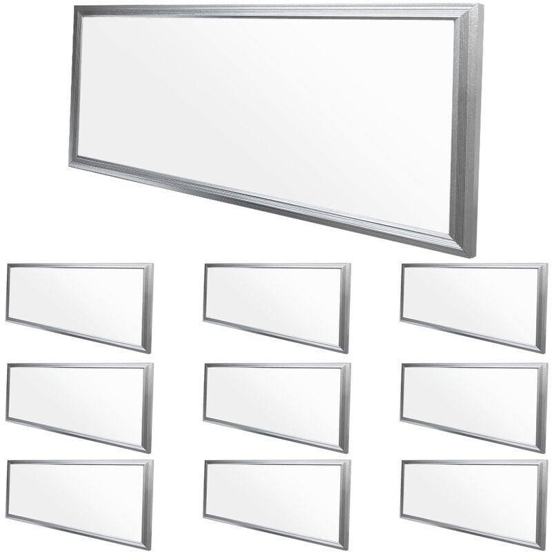 ECD Germany 10x LED Panel ultradelgado con material de montaje 18W - 60 x 30 cm - Blanco neutro 4000K - Ultrafino 1380 lumens - Lámpara empotrada en
ECD Germany 10x LED Panel ultradelgado con material de montaje 18W - 60 x 30 cm - Blanco neutro 4000K - Ultrafino 1380 lumens - Lámpara empotrada en