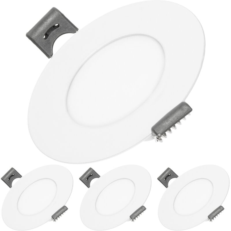 4x Lámpara de techo empotrable 3W - Blanco neutro 4000K - 124 lúmenes Ø8.5cm - redonda - panel ultradelgado de techo - Ecd Germany
4x Lámpara de techo empotrable 3W - Blanco neutro 4000K - 124 lúmenes Ø8.5cm - redonda - panel ultradelgado de techo - Ecd Germany