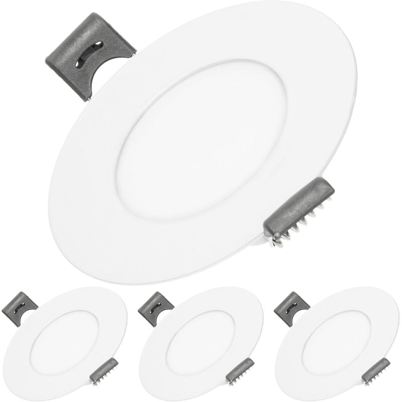 ECD Germany 4x Lámpara de techo empotrable redonda 3W - Blanco cálido - 129 lúmenes Ø8,5cm - panel ultradelgado de techo
ECD Germany 4x Lámpara de techo empotrable redonda 3W - Blanco cálido - 129 lúmenes Ø8,5cm - panel ultradelgado de techo
