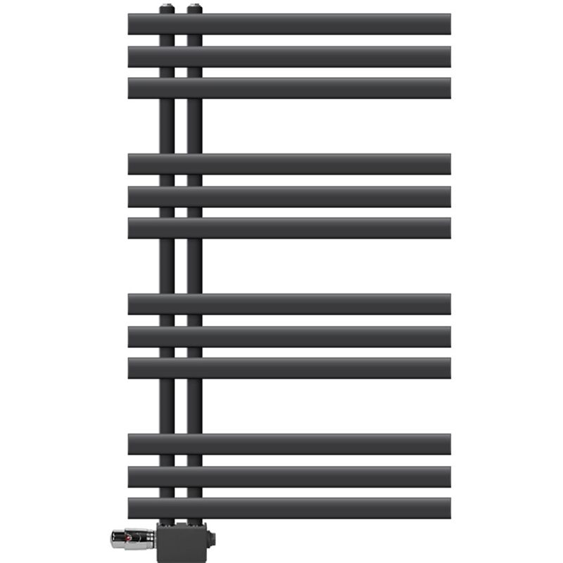 Radiador de antracita 600x1000 mm con termostato + juego de conexión central - kit de montaje en pared - para sistema de calefacción de dos tubos
Radiador de antracita 600x1000 mm con termostato + juego de conexión central - kit de montaje en pared - para sistema de calefacción de dos tubos