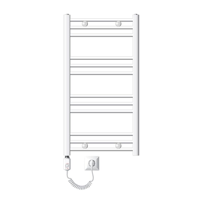 Ecd Germany - Radiador eléctrico para baño - 500 x 800 mm - blanco - curvado con conexión lateral - secador de toallas
Ecd Germany - Radiador eléctrico para baño - 500 x 800 mm - blanco - curvado con conexión lateral - secador de toallas