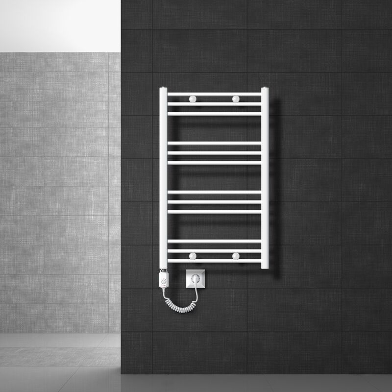 Ecd Germany - Radiador eléctrico toallero - 600 x 800 mm - Blanco - curvado - 300W - con conexión lateral - Diferentes tamaños y modelos - Secador de
Ecd Germany - Radiador eléctrico toallero - 600 x 800 mm - Blanco - curvado - 300W - con conexión lateral - Diferentes tamaños y modelos - Secador de