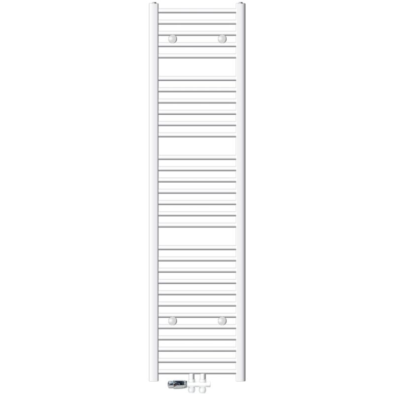 ECD Germany Radiador toallero baño conexión central derecha 400x1800 mm blanco incluye kit de montaje
ECD Germany Radiador toallero baño conexión central derecha 400x1800 mm blanco incluye kit de montaje