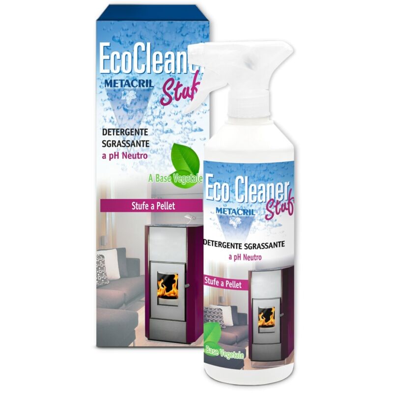 EcoCleaner Detergente limpiador y desengrasante para las superficies de la estufa de pellet Metacril Tecno Line 15500501 | 0,5 litros
EcoCleaner Detergente limpiador y desengrasante para las superficies de la estufa de pellet Metacril Tecno Line 15500501 | 0,5 litros