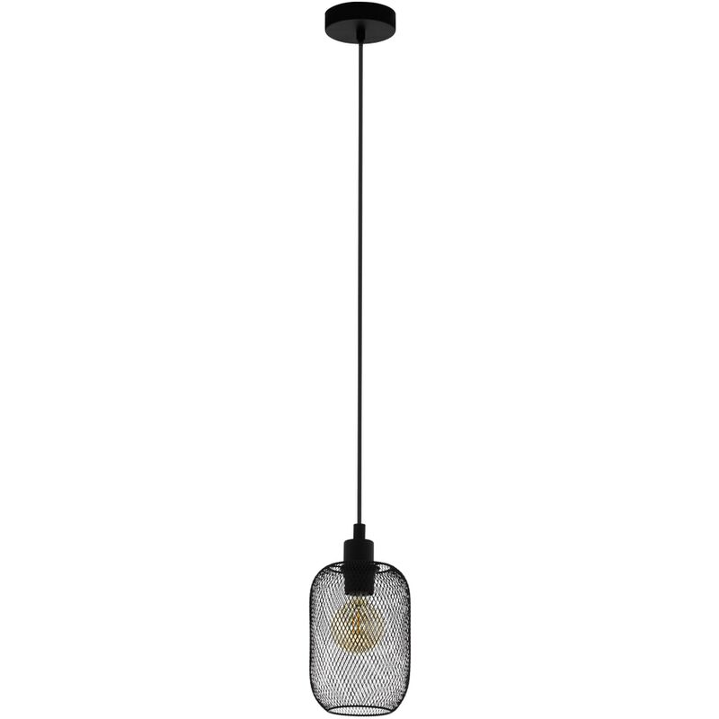 WRINGTON lámpara Colgante, Negro - Eglo