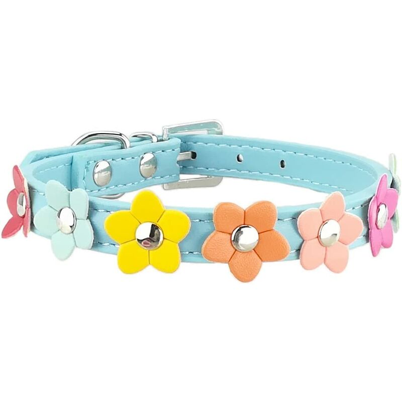 Elegante Collar de Perro Chica Lindo Collar de Perro Flor Collares de Perrito para Perros Pequeños con Flor (Azul)
Elegante Collar de Perro Chica Lindo Collar de Perro Flor Collares de Perrito para Perros Pequeños con Flor (Azul)