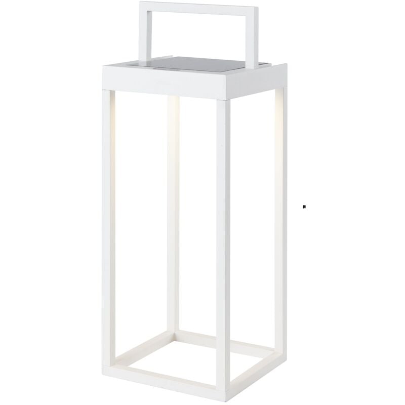 Elegante linterna solar de aluminio blanco para ser plantada o fijada al suelo. LED blanco cálido HYDRA H34cm con interruptor.
Elegante linterna solar de aluminio blanco para ser plantada o fijada al suelo. LED blanco cálido HYDRA H34cm con interruptor.