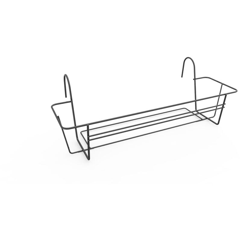 Elho Green Basics Balcony Rack 80 - Anthracite - Exterior & Balcón - L 27 x A 80.2 x A 21.4 cm - Grijs
Elho Green Basics Balcony Rack 80 - Anthracite - Exterior & Balcón - L 27 x A 80.2 x A 21.4 cm - Grijs