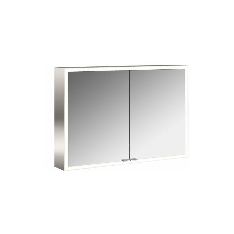 Emco asis prime Armario con espejo, modelo de superficie, 2 puertas, 1000mm, cumplimiento: Panel trasero de cristal espejado - 949705083
Emco asis prime Armario con espejo, modelo de superficie, 2 puertas, 1000mm, cumplimiento: Panel trasero de cristal espejado - 949705083