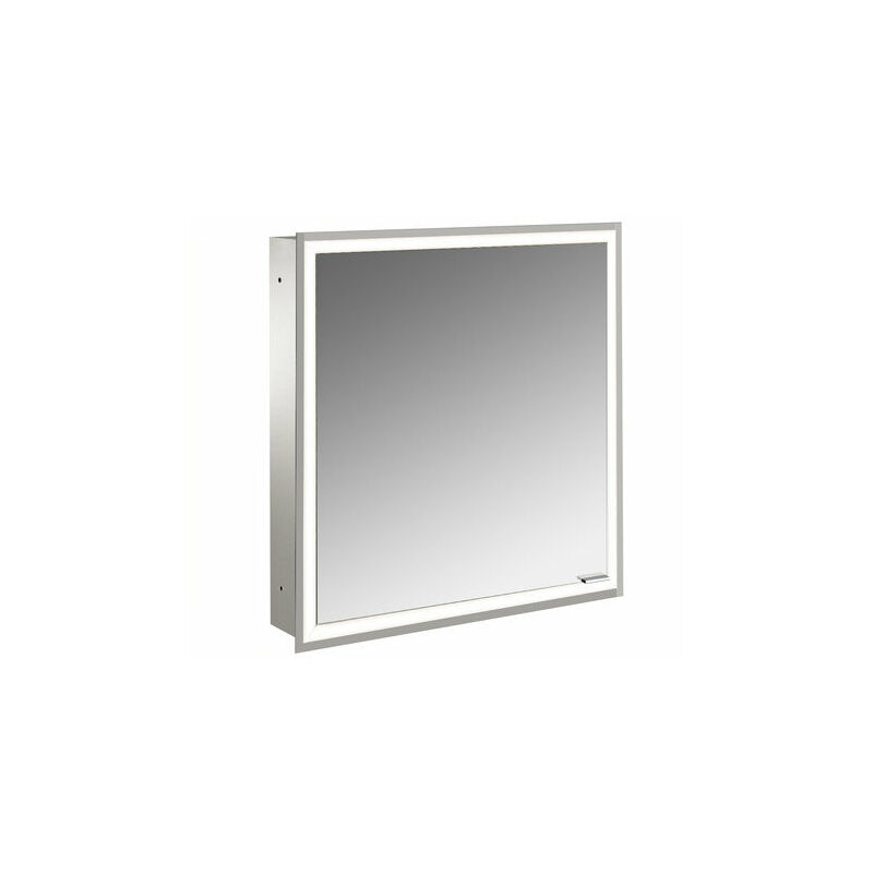 Emco asis prime Armario con espejo, modelo empotrado, 1 puerta, con giro a la izquierda, 600mm, cumplimiento: Panel trasero de cristal blanco
Emco asis prime Armario con espejo, modelo empotrado, 1 puerta, con giro a la izquierda, 600mm, cumplimiento: Panel trasero de cristal blanco