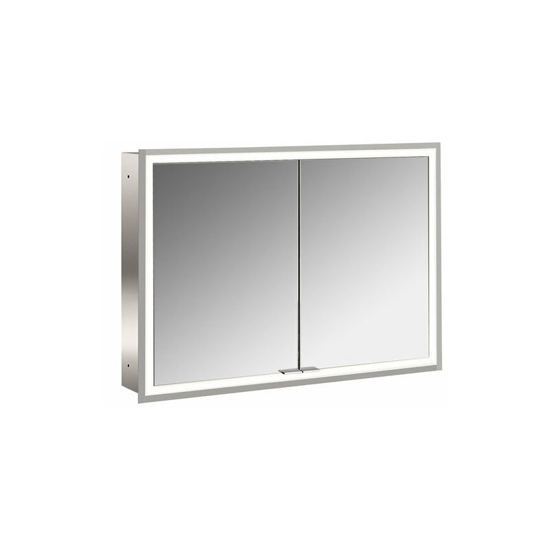 Emco asis prime Armario con espejo, modelo empotrado, 2 puertas, 1000mm, cumplimiento: Panel trasero de cristal espejado - 949705093
Emco asis prime Armario con espejo, modelo empotrado, 2 puertas, 1000mm, cumplimiento: Panel trasero de cristal espejado - 949705093