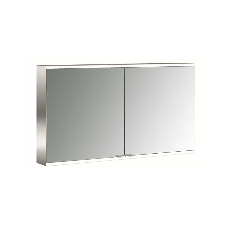Emco prime 2 Armario con espejo iluminado, 1200 mm, 2 puertas, modelo de montaje en superficie, IP 20, sin paquete de luces, cumplimiento: Panel
Emco prime 2 Armario con espejo iluminado, 1200 mm, 2 puertas, modelo de montaje en superficie, IP 20, sin paquete de luces, cumplimiento: Panel