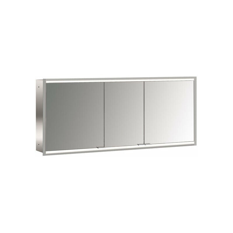 Emco prime 2 Armario con espejo iluminado, 1600 mm, 3 puertas, modelo empotrado, IP 20, con paquete de luces, cumplimiento: Panel trasero de cristal
Emco prime 2 Armario con espejo iluminado, 1600 mm, 3 puertas, modelo empotrado, IP 20, con paquete de luces, cumplimiento: Panel trasero de cristal