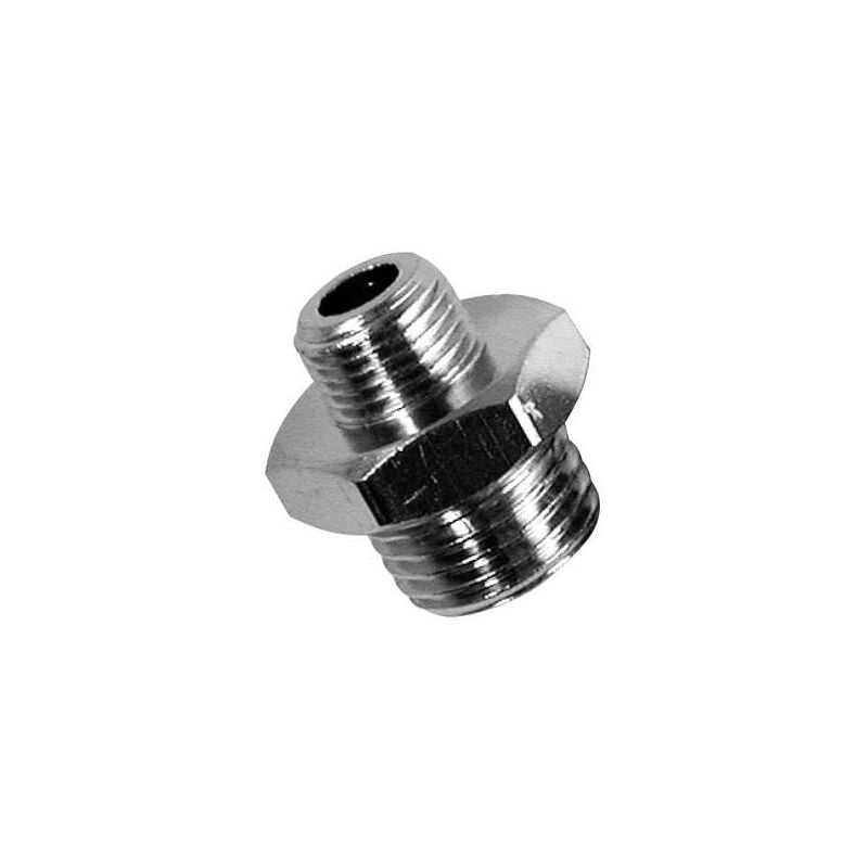 Empalme Rosca M-M 1/2'-1/4' (2 Pz) - Ironside
