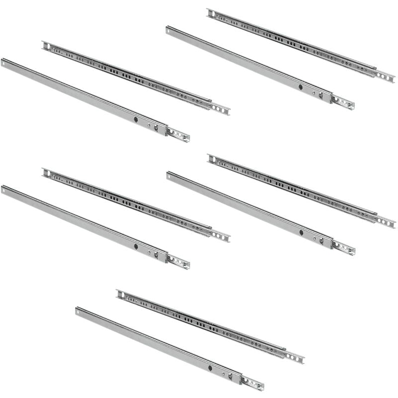 Juego de guías para cajones, de bolas, 17x 214 mm, extracción parcial, Cincado, 5 ud. - Cincado - Emuca
Juego de guías para cajones, de bolas, 17x 214 mm, extracción parcial, Cincado, 5 ud. - Cincado - Emuca