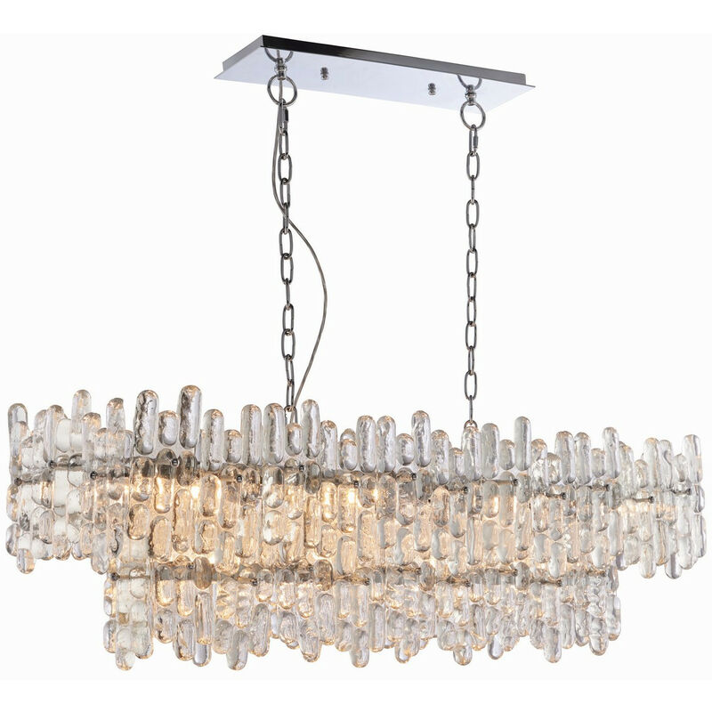 Endon Lighting Maya - Colgante Placa Efecto Cromado y Cristal Transparente 12 Luz Regulable IP20 - E14
Endon Lighting Maya - Colgante Placa Efecto Cromado y Cristal Transparente 12 Luz Regulable IP20 - E14