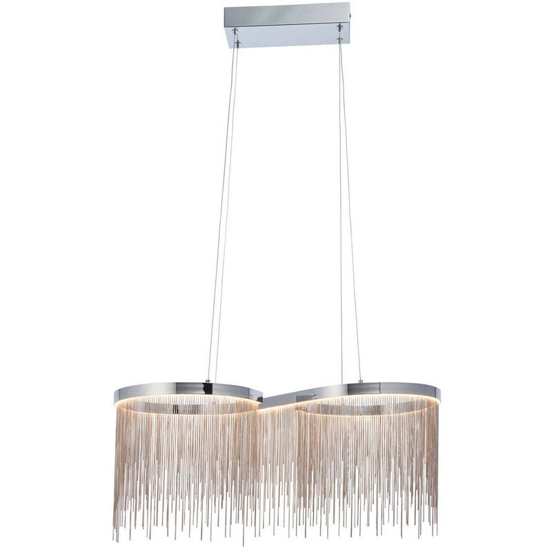 Endon Orphelia Lámpara colgante LED Cadena de plata fina Efecto cascada Cromo pulido, Blanco cálido
Endon Orphelia Lámpara colgante LED Cadena de plata fina Efecto cascada Cromo pulido, Blanco cálido