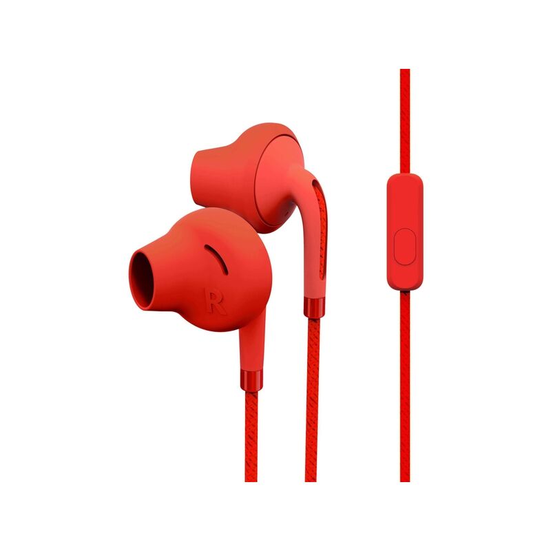 Earphones Style 2+ Raspberry